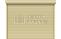 Рулонные ворота 2500×2200 с калиткой ВЭ-1983